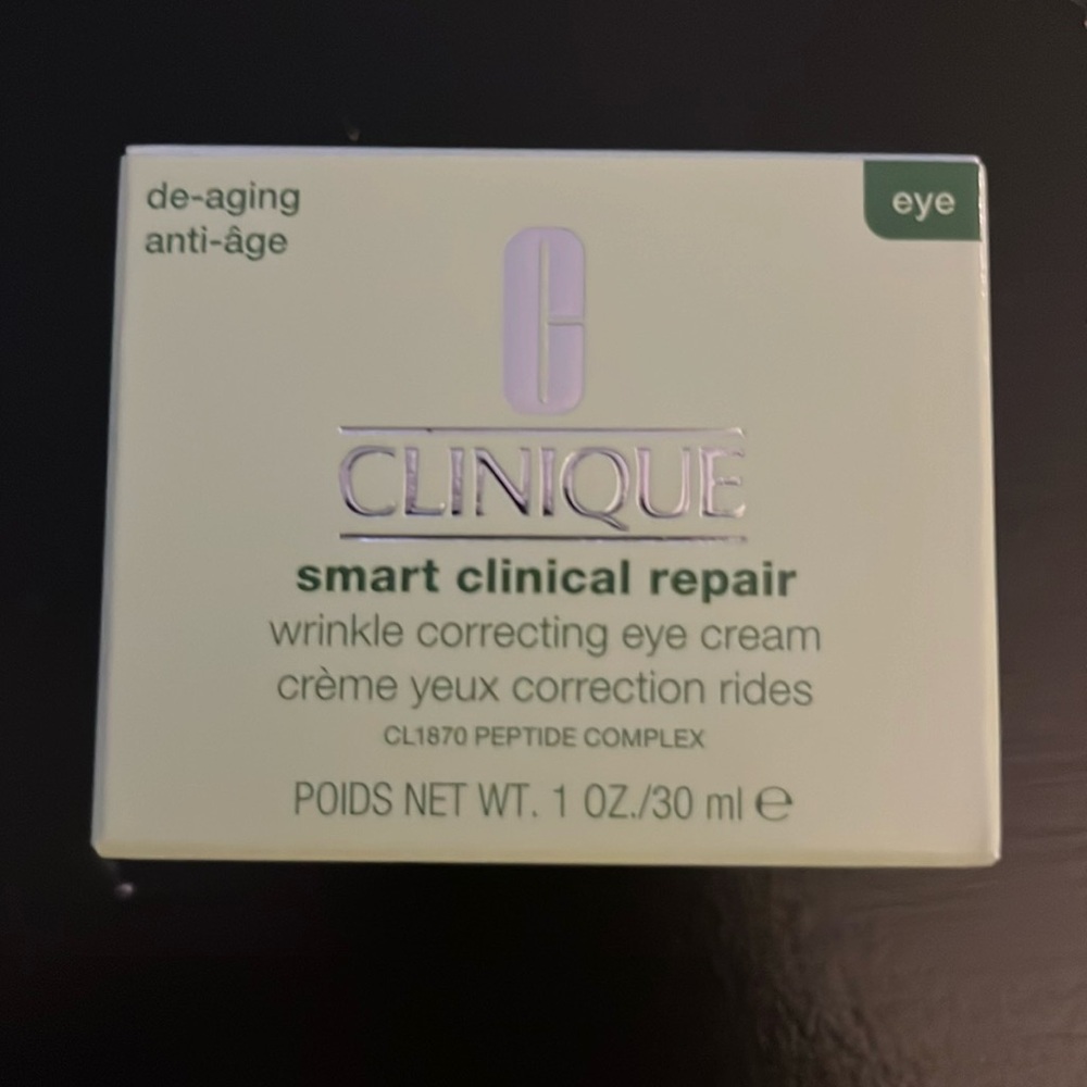 CLINIQUE SMART CLINICAL REPAIR-Wrinkle Correcting Eye Cream 1oz